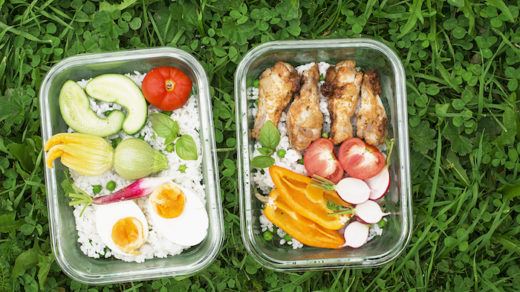 repas zéro déchet extérieur