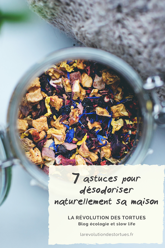 désodoriser sa maison au naturel